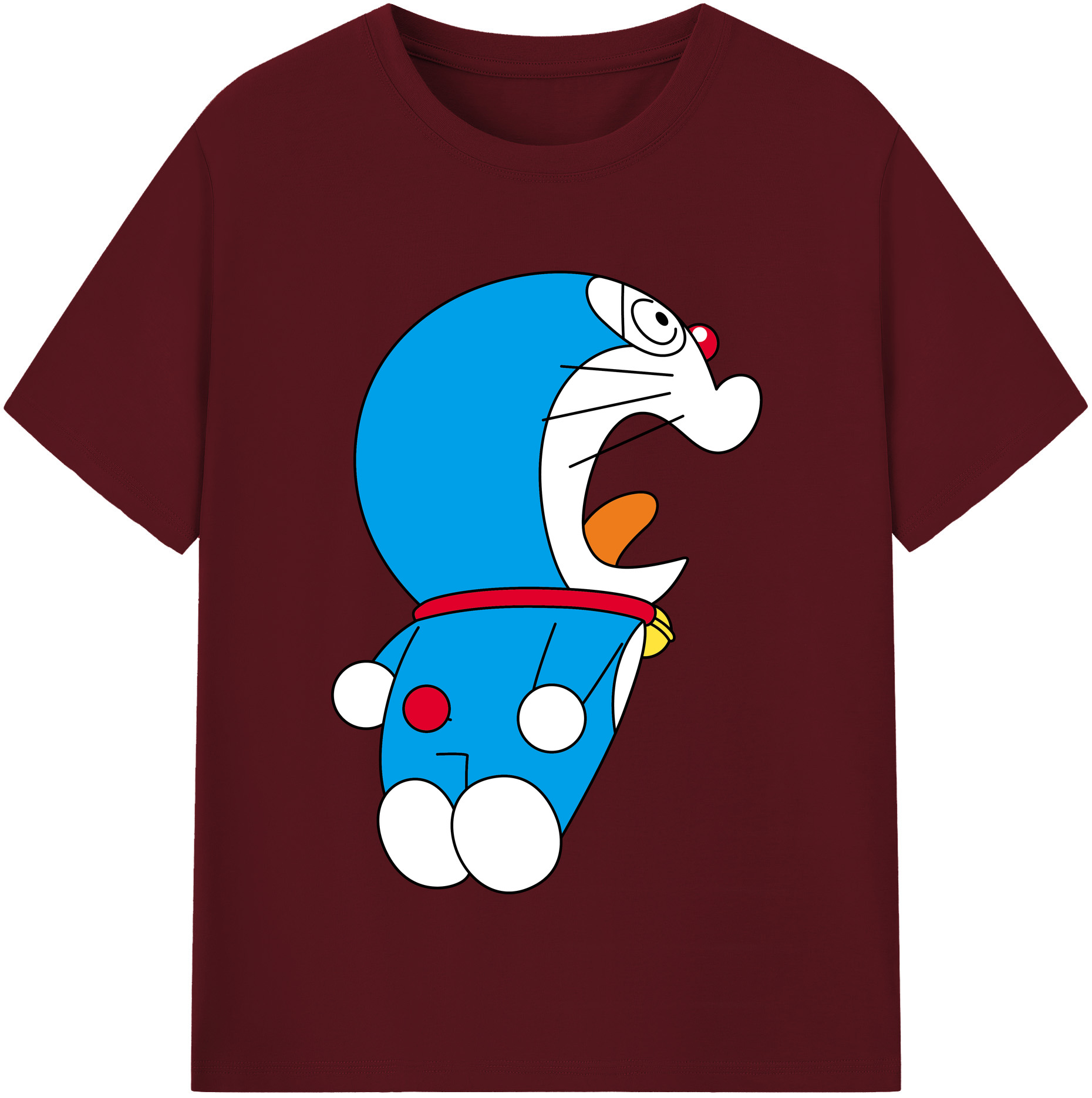 （画像用） ドラえもん Doraemon 綿100％半袖Tシャツ（フロントプリント）